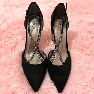 Adrianna Papell Aurora Satin Pointed Toe Heels